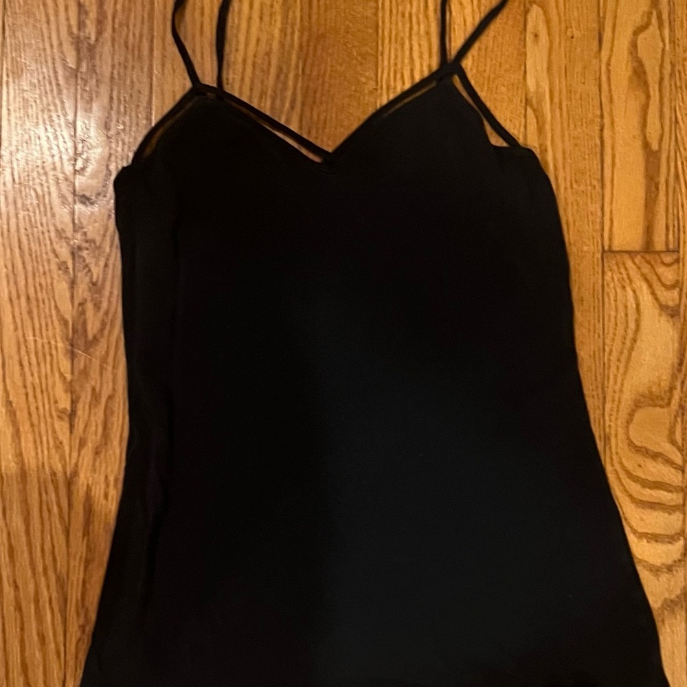 Express Black Strappy Tank Top